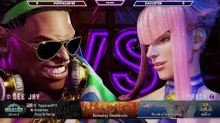 SF6  Poppacap48 (Dee Jay) vs Daclister (Manon)  Street Fighter 6 Tournament ALL OR NOTHING!