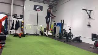 Pre season power training for football with Manchester United’s Anthony Elanga