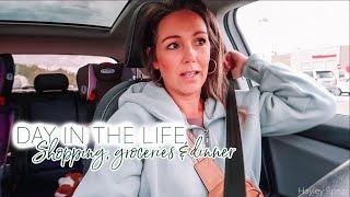 DAY IN THE LIFE VLOG| Groceries, Shopping & Dinner| Tres Chic Mama