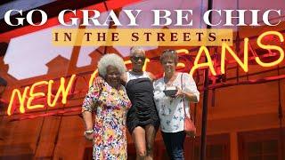 Embracing the Gray Hair Journey with New Orleans' Silver Sisters