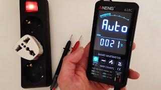 ANENG 618C - Smart Touch Sensitive Multimeter (Unboxing & Test)