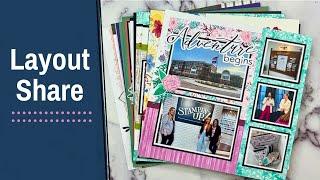 Scrapbook Layout Ideas to Try | My First Layouts Using Stampin' Up Supplies