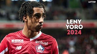 Leny Yoro 2024 - The Perfect Defender | Skills, Goals, Tackles & Passes | HD