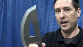 The NAX - knife axe hatchet machete by gear up center - survival expo