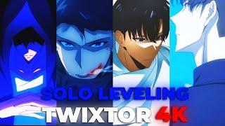 Solo Leveling S2 Opening And Ending Twixtor 4K + No CC + No Warp + 60fps [Solo Leveling]