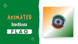 Indian Flag Using Html And Css | Flag Animation After Effects | Creating Indian Flag Using Html