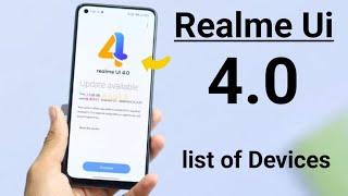 Realme Ui 4.0 Update Roadmap for Realme Phones #realmeui4.0