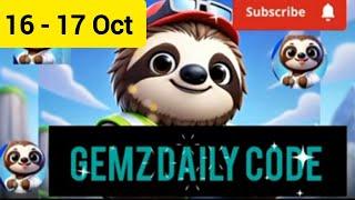 Gemz Daily Code | 16 October Gemz Daily Code | Gemz Daily Cipher Code Today