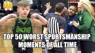 TOP 50 WORST SPORTSMANSHIP MOMENTS OF ALL TIME!