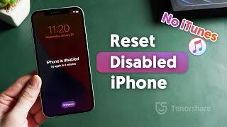 How to Reset Disabled iPhone without iTunes  (2 Ways)