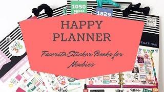 Favorite Sticker Books for Newbies