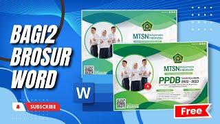 Bagi2 File: Download Brosur PPDB MTS Microsoft Word 100% Free