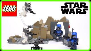 LEGO Star Wars Ambush on Mandalore Battle Pack 75373 - Speed Build Review