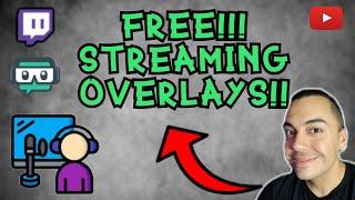 How To INSTALL FREE STREAM OVERLAYS in Streamlabs OBS SLOBS!