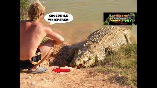 CROCODILE WHISPERER - The CROC DUDE on YouTube! Monster CROC'S! - CROCODILE ATTACKS - CROC VS # 16