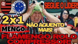 REACT | FLAMENGO ROLO COMPRESSOR | FLAMENGO 2X1 CRUZEIRO