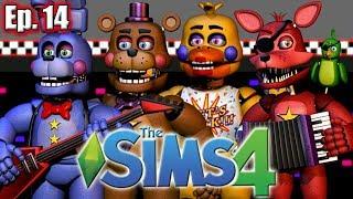 The Rockstar Animatronics!! - The Sims 4: Freddy Fazbear's Pizzeria Simulator - Ep 14