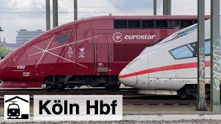 Zwischen zwei Zügen – Bahnhofsrundgang Köln Hbf 2023; feat. Schienenbus, BR 219