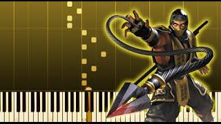 Mortal Kombat Theme (Piano Tutorial / Synthesia)