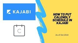 How to put Calendly Calendar into Kajabi