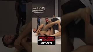 Khamzat Chimaev & Luke Rockhold Grappling! 