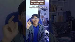 Alasan kenapa jualan di Facebook sepi ? #youtubeshorts #shorts #facebook