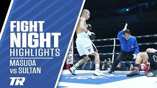 Masuda Stuns Filipino Contender Sultan In First Round | FIGHT HIGHLIGHTS