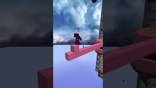 A little Telly bridging#shorts #minecraft #bedwars #tiktok ￼