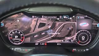 2016 Audi TT Virtual Cockpit LCD Instrument Cluster Review