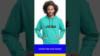 No Yet Unisex Two Tone Hoodie | Spreadshop