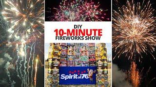 DIY 10-Minute Fireworks Show by Spirit of '76 (AT351)