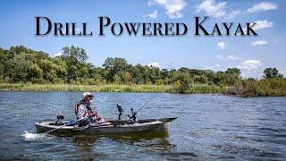 Drill Powered Kayak. Will it work?