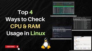 Top 4 Ways to Check CPU & RAM Usage in Linux!