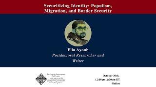 Securitizing Identity: Populism, Migration, and Border Security