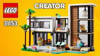 LEGO® Creator Modern House (31153)[939 pcs] Step-by-Step Building Instructions @TopBrickBuilder