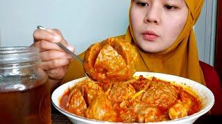 HOT SPICY BEEF MEATBALLS, CHICKEN// SEBLAK BAKSO, CEKER PEDASNYA BIKIN PANAS