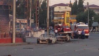 Взрыв на АЗС в центре Махачкалы