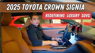 2025 Toyota Crown Signia – Redefining Luxury SUVs | First Look & Features Review