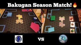 Bakugan Virtual Season Match! FuZzionZ vs GamrAlx (Over 7k B Power!?)