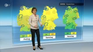 Katja Horneffer - Ich liebe kurze, klare, knackige Ansagen, geilo -  :-) :-) | ZDF Wetteraussichten