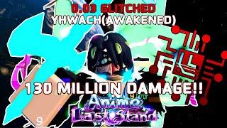 Getting The 0.03% ULTIMATE YHWACH in Anime Last Stand Bleach Update | Showcase + Max Skill Tree