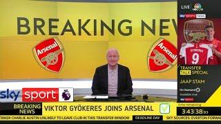 VIKTOR GYÖKERES JOINS ARSENAL: LEAVES PORTUGAL FOR MEDICALS IN LONDON!