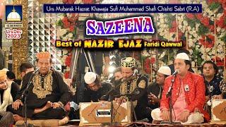 Sazeena Qawwali Music Best Performance Of NAZIR EJAZ FARIDI QAWWAL - URS Dec 2023 Gujranwala