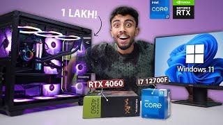 Best Intel I7 PC Build With RTX 4060 GPU! Hard Gaming & Editing Test  Max Settings 