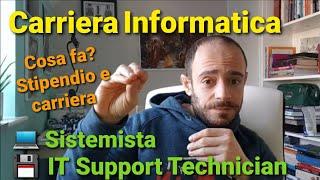 Carriera Informatica: IT Support Specialist / Sistemista - Cosa Fa e Che Sbocchi Offre?