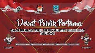 Debat Publik Pertama Calon Bupati dan Wakil Bupati Kabupaten Probolinggo Tahun 2024