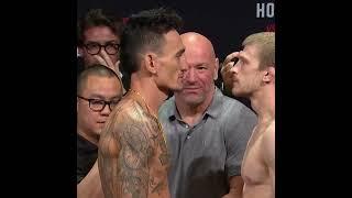 Holloway and Allen face off  #UFCKansasCity