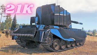 21K Damage FV4005 (9K) & FV4005 (12K damage 6 Kills ) World of Tanks Replays ,WOT tank games