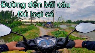  Chi tiết đường đến bãi câu cá sông, Bình Chánh, Sài Gòn | DUY FISHING