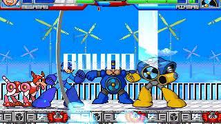 NICK54222 MUGEN: Mega Man (me) VS Air Man